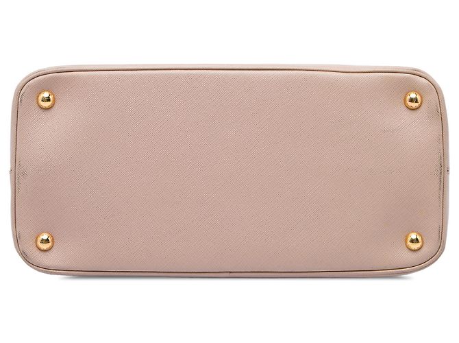 Borsa Prada Pink Large Saffiano Lux Open Promenade Satchel - vista 3