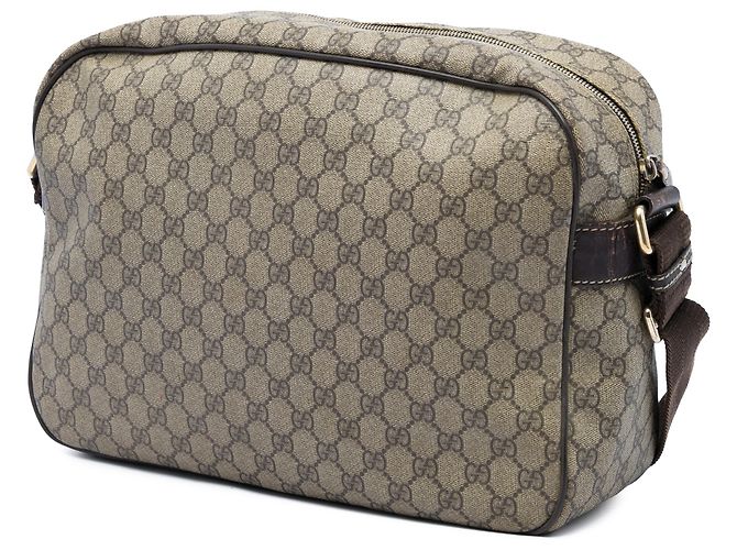 Gucci Beige GG Supreme Crossbody - vista 2