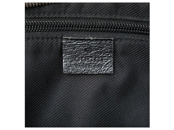 Borsa a tracolla Gucci in tela GG nera - vista 5