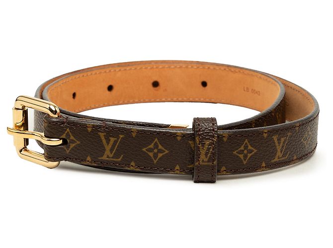 Cintura Louis Vuitton Brown Monogram Ellipse - vista 2
