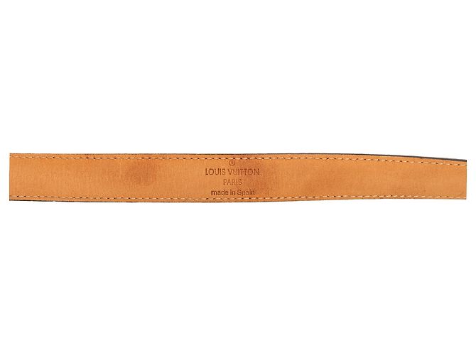 Cintura Louis Vuitton Brown Monogram Ellipse - vista 4
