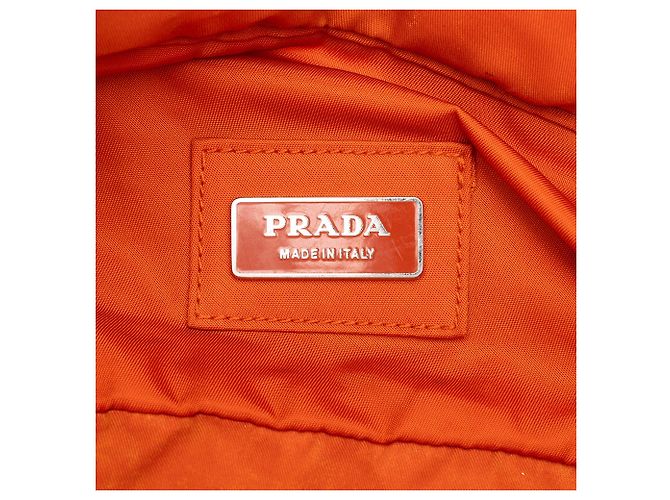 Bolso cinturón Prada en Tessuto Naranja - vista 5