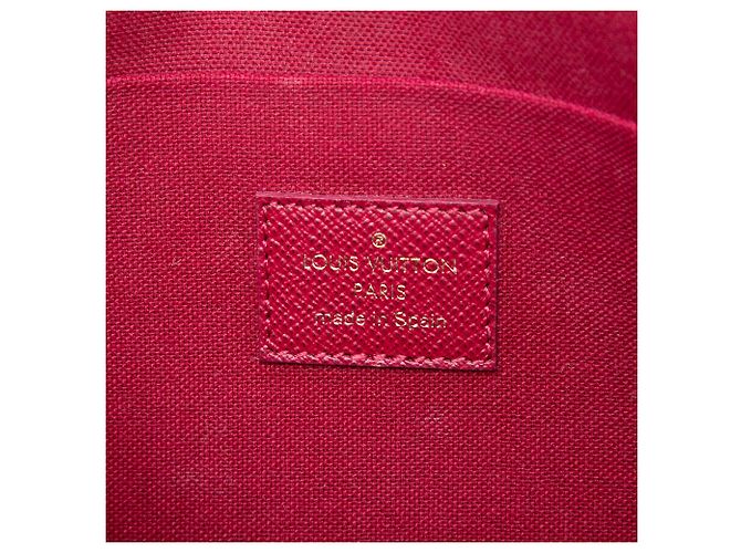 Pochette Félicie Louis Vuitton Brown Monogram Pochette Felicie - vista 5