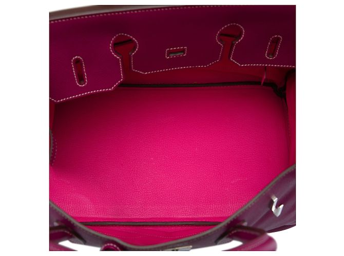 Hermès Pink Epsom Candy Verso Birkin Retourne 35 - vista 4