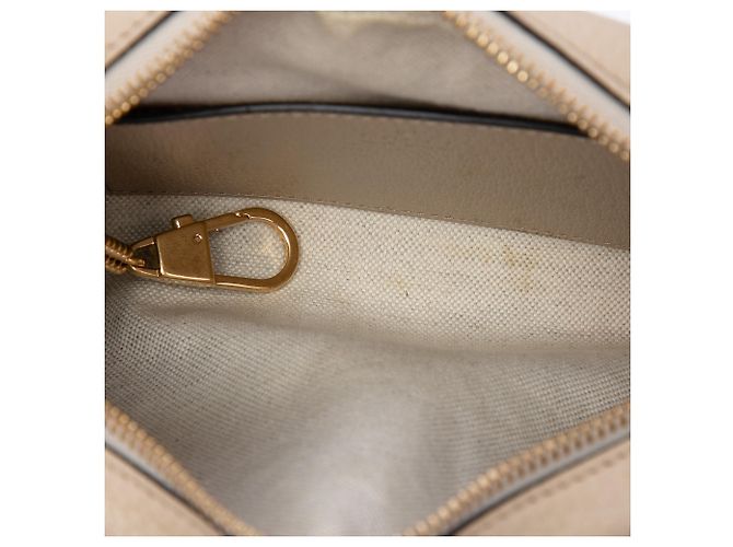 Gucci Mini Borsa a Tracolla Ophidia Web GG Supreme Beige - vista 4
