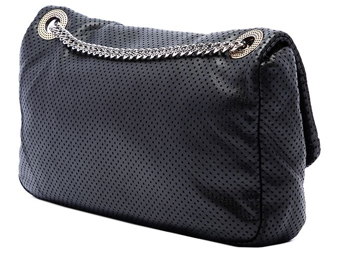 Chanel Black Medium Perforated Calfskin Reissue 2.55 Drill Flap - Ansicht 2