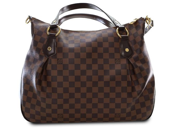 Louis Vuitton Brown Damier Ebene Evora MM - vista 2