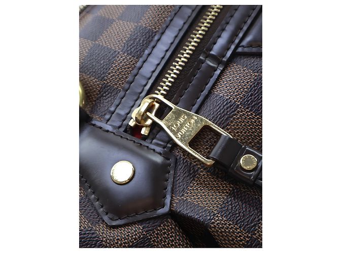 Louis Vuitton Brown Damier Ebene Evora MM - vista 7