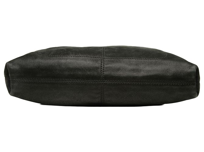 Fendi Borsa a Tracolla Forever Vitello Savana in Pelle di Vitello Metallizzata Nera - vista 3