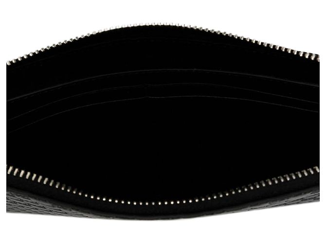 Clutch Gucci Black Microguccissima - vista 4