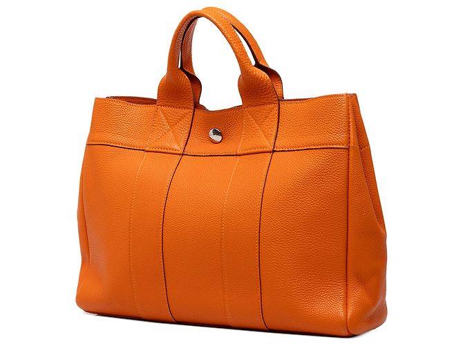 Hermès Orange Togo Fourre Tout PM - vista 2