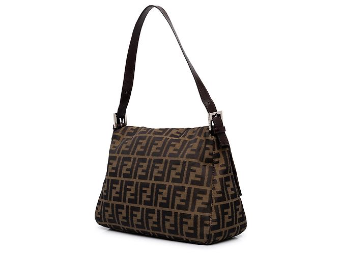 Fendi Brown Zucca Canvas Mamma Forever - Ansicht 2