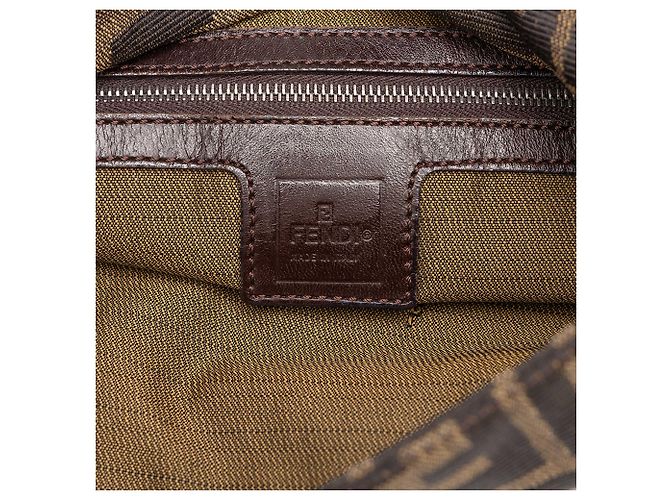 Fendi Brown Zucca Canvas Mamma Forever - Ansicht 5
