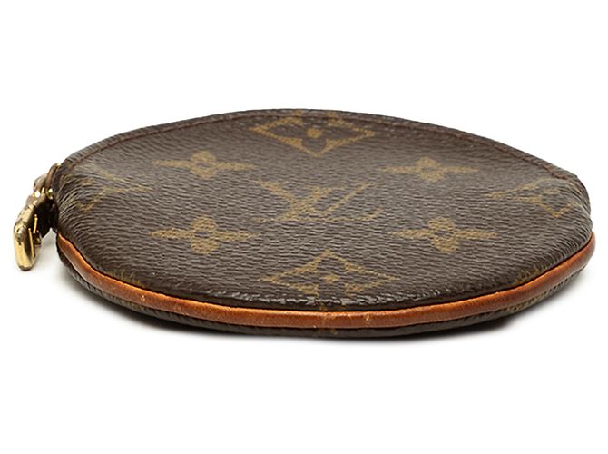 Louis Vuitton Brown Monogram Rundes Münzbeutel - Ansicht 3