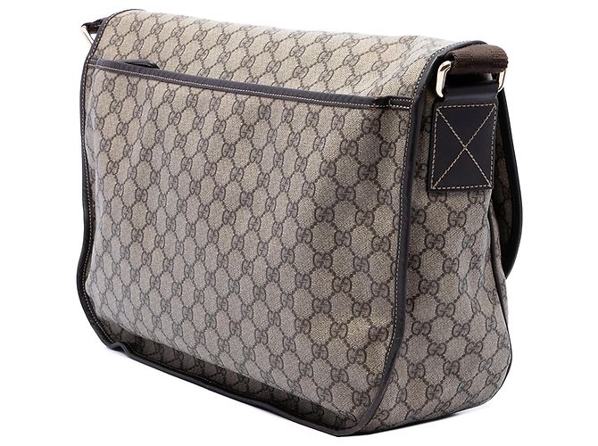 Borsa a tracolla Gucci Beige GG Supreme - vista 2