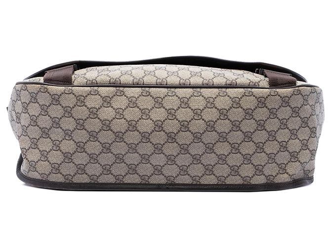 Borsa a tracolla Gucci Beige GG Supreme - vista 3