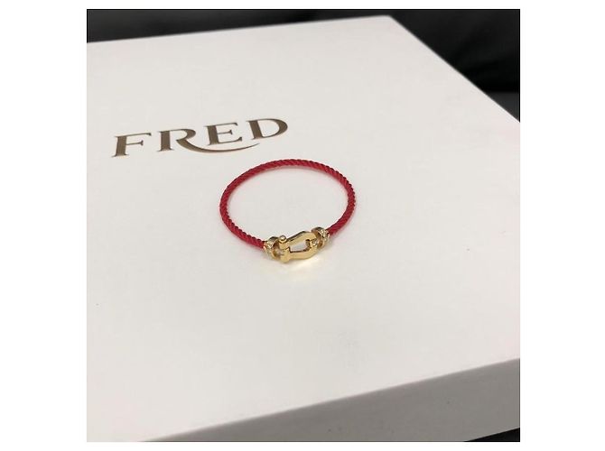 Pulsera Fred Force 10 Hilo Rojo y Diamantes - vista 3