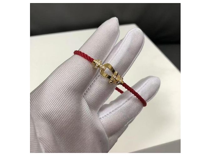 Pulsera Fred Force 10 Hilo Rojo y Diamantes - vista 5