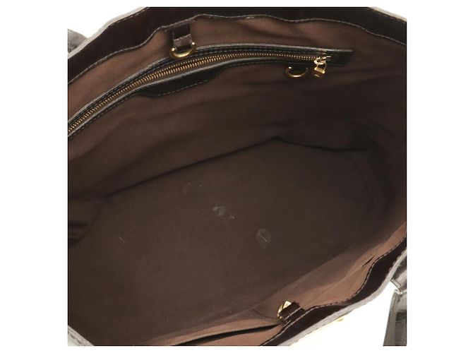 Borsa Tote Louis Vuitton Monogram Vernis Wilshire MM - vista 7