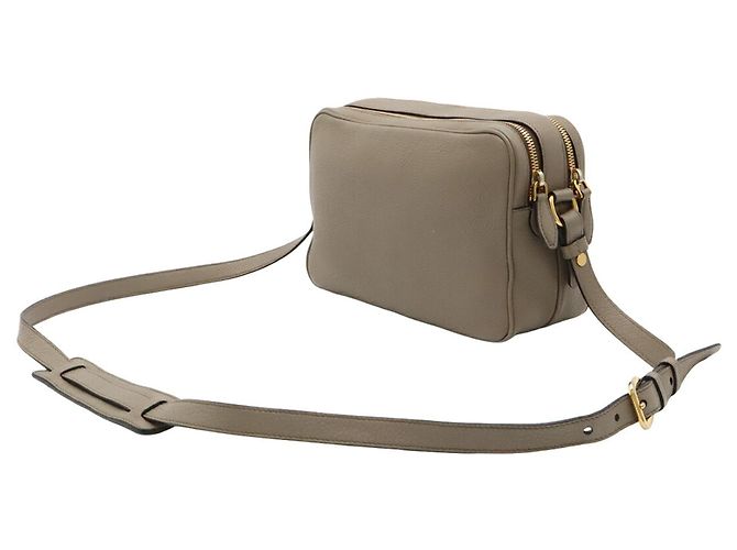 Borsa a spalla e pochette Prada Vitello Daino - vista 3