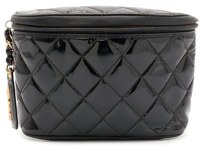 Marsupio Chanel in pelle nera - vista 2