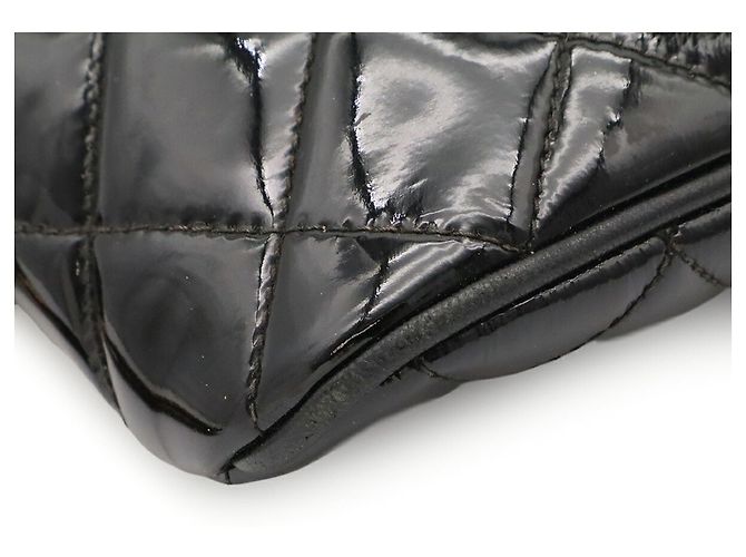 Marsupio Chanel in pelle nera - vista 4