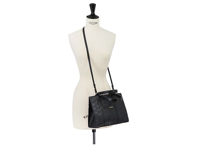 Borsa a spalla piccola Balenciaga BB Monogram Hardware - vista 10