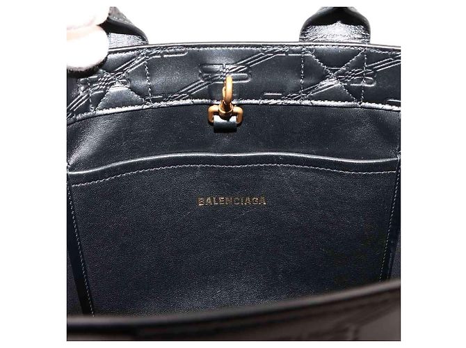 Borsa a spalla piccola Balenciaga BB Monogram Hardware - vista 7