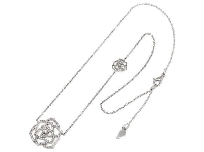 Collana Piaget Rose in diamanti e oro bianco - vista 2