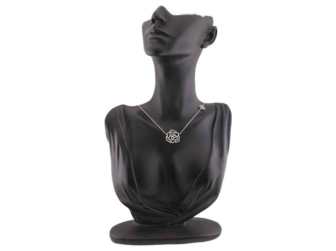 Collana Piaget Rose in diamanti e oro bianco - vista 8
