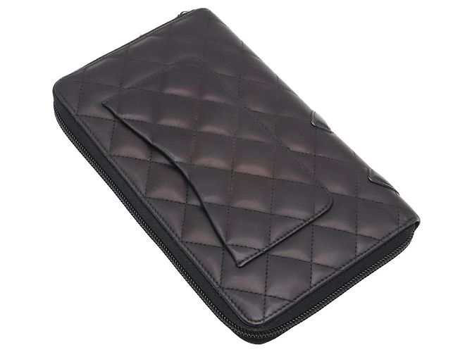 Portafoglio lungo Chanel Cambon Line - vista 3