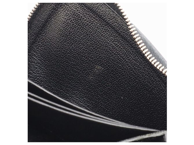 Hermès Monedero Hermes de piel Epsom negra - vista 6