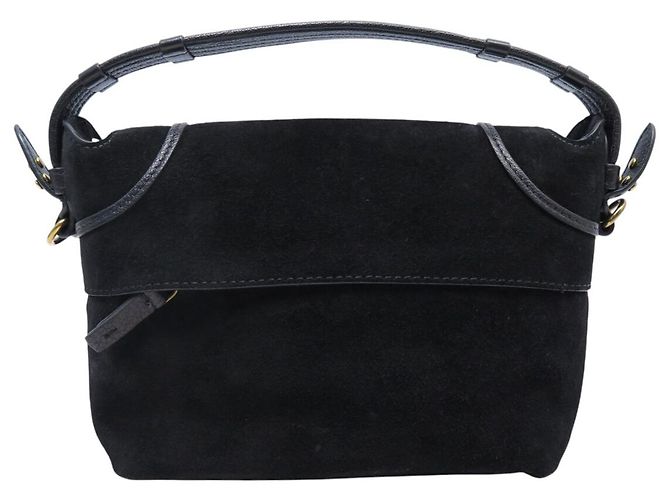 BORSA A MANO JEROME DREYFUSS PEPITO S 3664884108367 CAMELLO NERO TOTE HAND BAG - vista 2