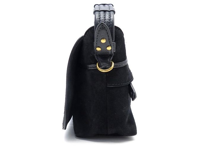 BORSA A MANO JEROME DREYFUSS PEPITO S 3664884108367 CAMELLO NERO TOTE HAND BAG - vista 3