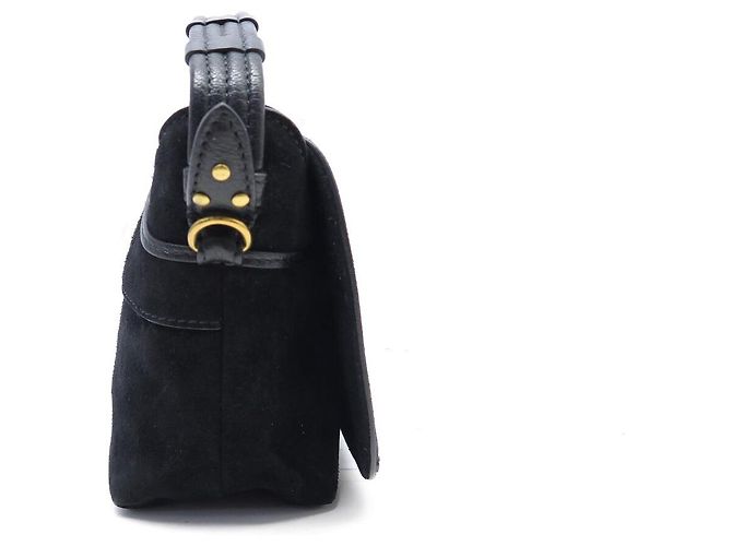 BORSA A MANO JEROME DREYFUSS PEPITO S 3664884108367 CAMELLO NERO TOTE HAND BAG - vista 4