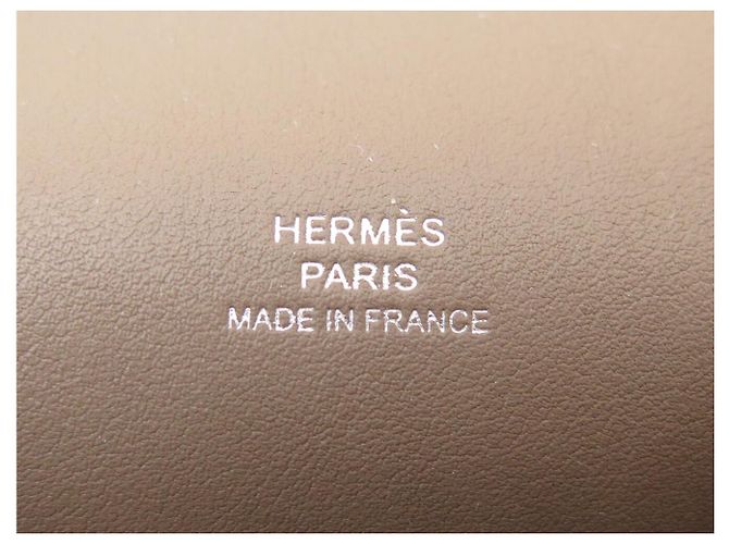 Hermès NUOVO HERMES NAPTOGO WALLET BAG H084976CKAD GRIZZLY EPSOM - vista 8