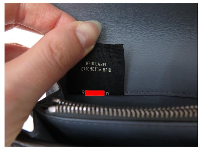 FENDI PEEKABOO 8M0437 CONTINENTAL LEDER GELDBÖRSE MÜNZBEUTEL - Ansicht 11
