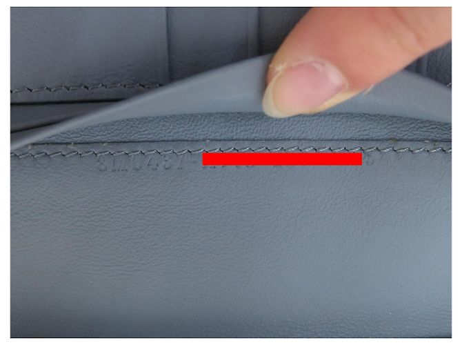 FENDI PEEKABOO 8M0437 CONTINENTAL LEDER GELDBÖRSE MÜNZBEUTEL - Ansicht 15
