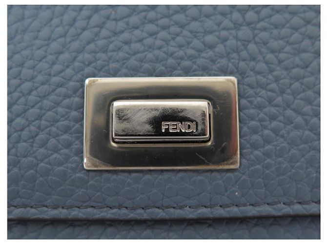 FENDI PEEKABOO 8M0437 CONTINENTAL LEDER GELDBÖRSE MÜNZBEUTEL - Ansicht 5