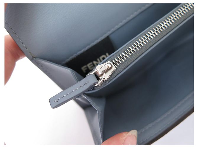 FENDI PEEKABOO 8M0437 CONTINENTAL LEDER GELDBÖRSE MÜNZBEUTEL - Ansicht 9