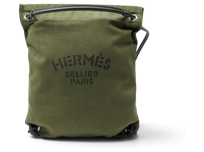 Hermès NEUE HERMES MALINE HANDTASCHE SCHULTERTASCHE ODER CROSSBODY BAG KAKI LEINEN - Ansicht 2