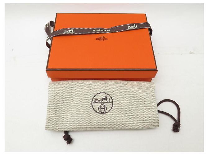 Hermès NEU HERMES SLIM CONSTANCE GELDBÖRSE EPSOM LEDER H082060CK SCHWARZ - Ansicht 19