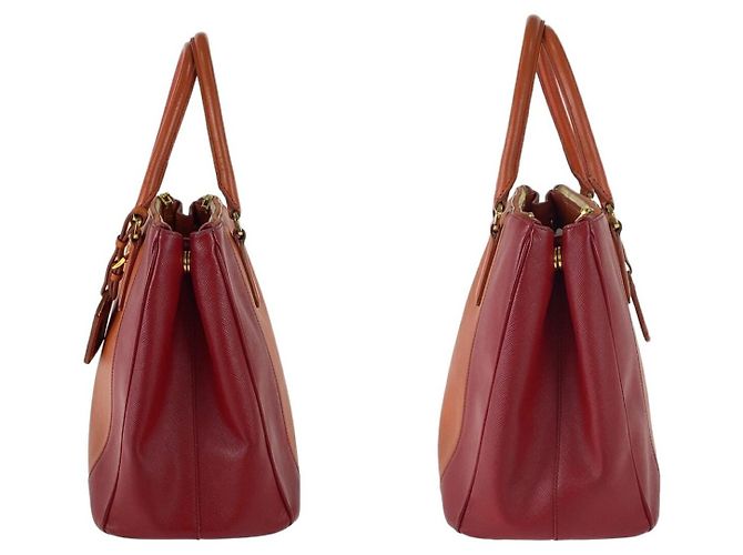 Saco Tote Prada em pele Saffiano - vista 4