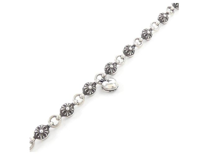 Chrome Hearts #1 CROSS/B W/HEART 925 Bracelet - vista 2