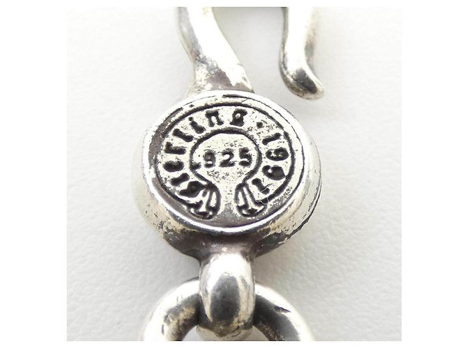 Chrome Hearts #1 CROSS/B W/HEART 925 Bracelet - vista 5