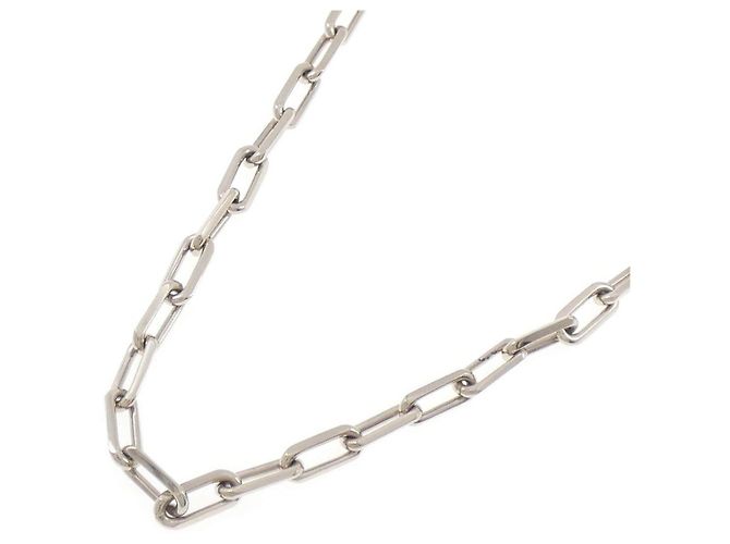 Collana Cartier Santos Dumont Oro Bianco 18K - vista 2