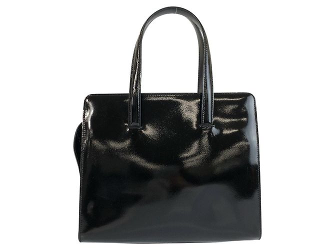 Céline Celine 2-Way-Tasche aus Lackleder - Ansicht 2