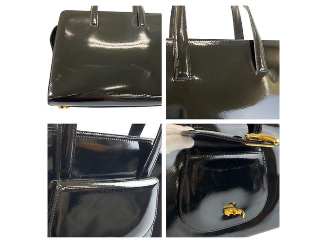 Céline Celine 2-Way-Tasche aus Lackleder - Ansicht 5