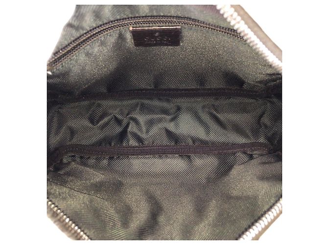 Borsa a tracolla Gucci in tela GG Supreme e pelle - vista 9