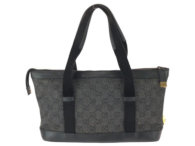 Borsa Tote Gucci in tela GG e pelle - vista 2
